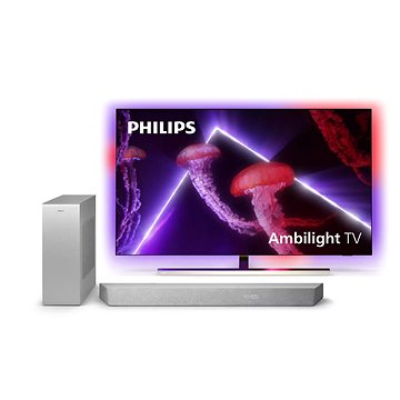 77" Philips 77OLED807 + Philips TAB8507/10