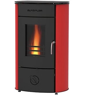 Alfa Plam Gala*ECO*CV 8 kW, krbová kamna, červená