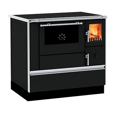 Alfa Plam sporák Alfa 90H Dominant*ECO*A-L, 6,7 kW, antracit, levý, o 120 mm