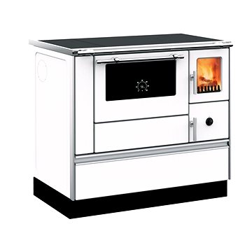 Alfa Plam sporák Alfa 90H Dominant*ECO*B-L, 6,7 kW, bílý, levý, o 120 mm