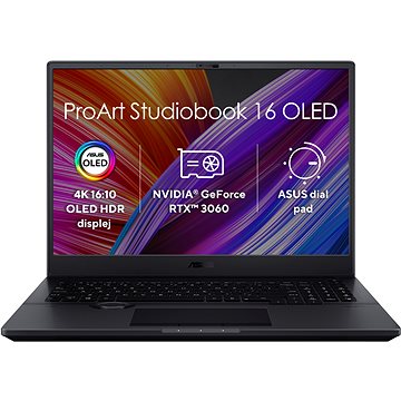 ASUS ProArt Studiobook 16 OLED H5600QM-OLED149W Star Black celokovový