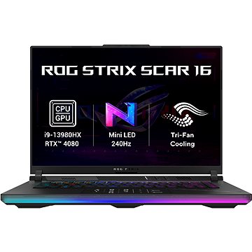 ASUS ROG Strix SCAR 16 G634JZ-NEBULA042W Off Black kovový