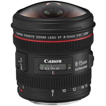 Canon EF 8-15mm f/4.0 L USM rybí oko