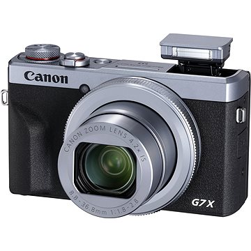 Canon PowerShot G7 X Mark III stříbrný