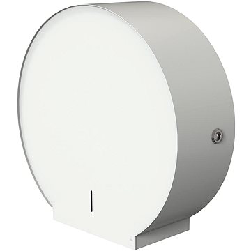 DAN DRYER BJÖRK ZÁSOBNÍK NA TOALETNÍ PAPÍR PRO 1 JUMBO + 2 STANDARDNÍ ROLI, BÍLÝ