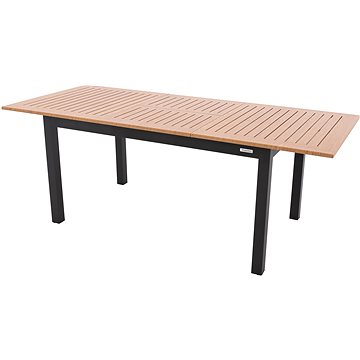 DOPPLER Stůl zahradní rozkládací EXPERT WOOD, antracit 210/280 cm