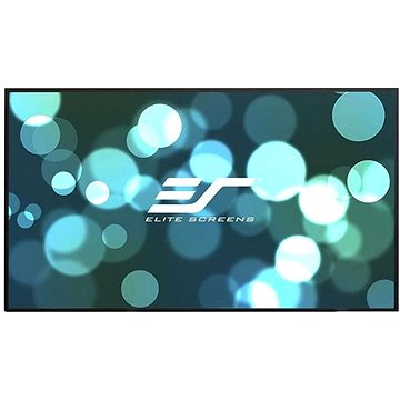 ELITE SCREENS, plátno v pevném rámu 100"(16:9)