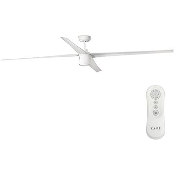 FARO 33494 - LED Stmívatelný stropní ventilátor ATTOS LED/20W/230V bílá