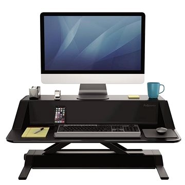 Fellowes Sit-Stand Lotus Pracovní stanice, černá