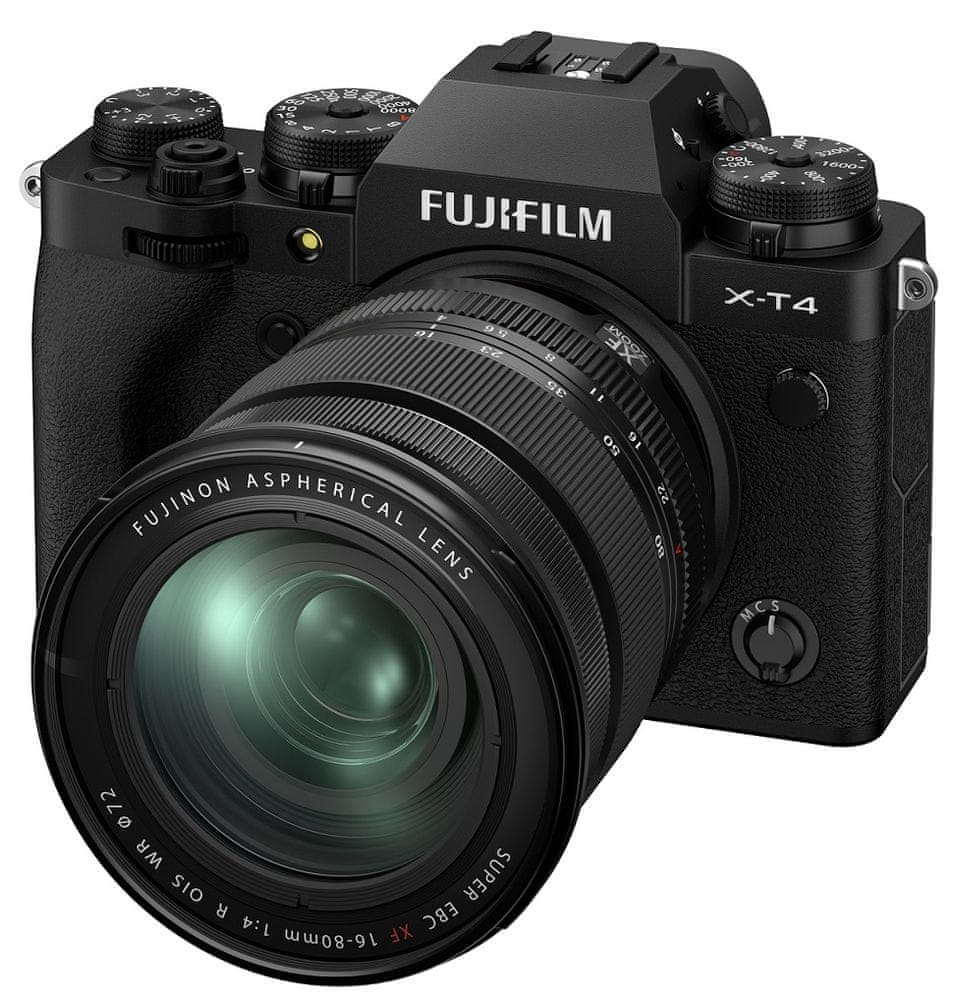 FujiFilm X-T4 + XF 16-80 Black
