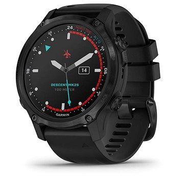 Garmin Descent Mk2S Sapphire Carbon Grey DLC / Black Band