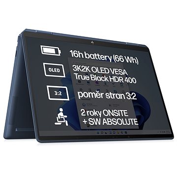 HP Spectre x360 14-ef0900nc Space Blue