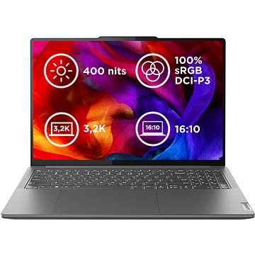 Lenovo Yoga Pro 9 16IRP8 Storm Grey celokovový