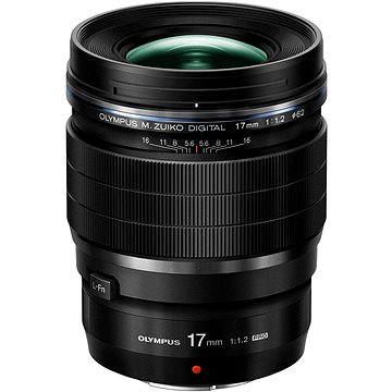 M.ZUIKO DIGITAL ED 17mm f/1.2 PRO černý