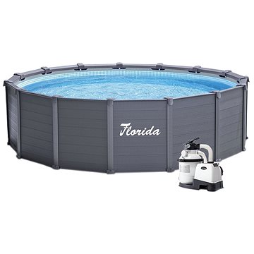 MARIMEX Bazén FLORIDA PREMIUM DAKOTA včetně příslušenství 4,78 x 1,24m