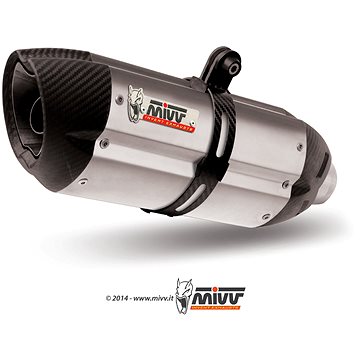 Mivv Suono Stainless Steel / Carbon Cap pro Triumph Street Triple (2007 > 2012)