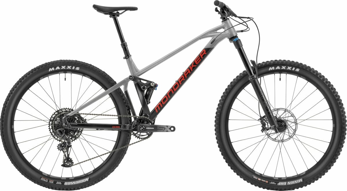 Mondraker Foxy Black/Nimbus Grey/Flame Red L Celoodpružené kolo