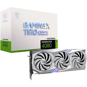MSI GeForce RTX 4080 16GB GAMING X TRIO WHITE