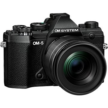 OM SYSTEM OM-5 + ED 12-45mm f/4 PRO černý