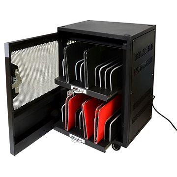 PORT CONNECT CHARGING CABINET 20 UNITS, černý