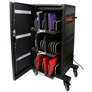 PORT CONNECT CHARGING CABINET 30 UNITS, černý