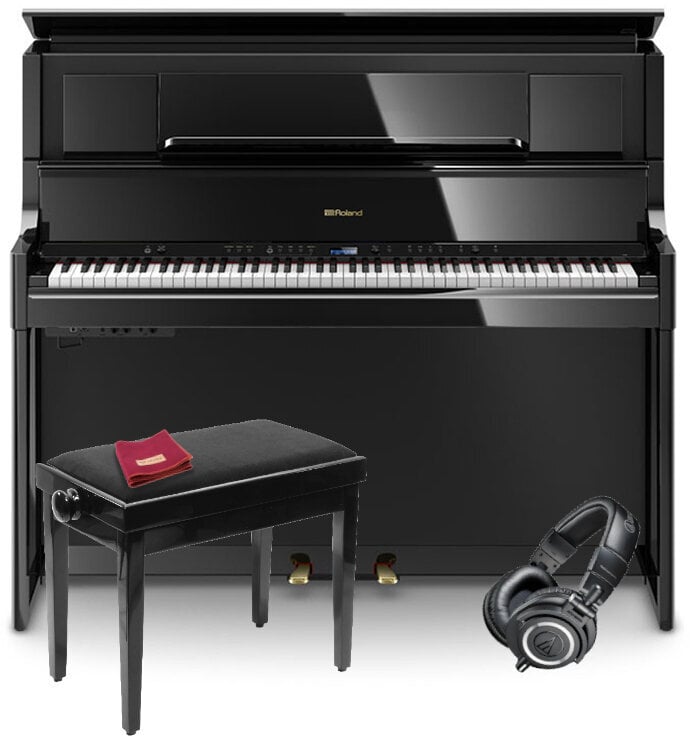 Roland LX708 PE SET Polished Ebony Digitální piano