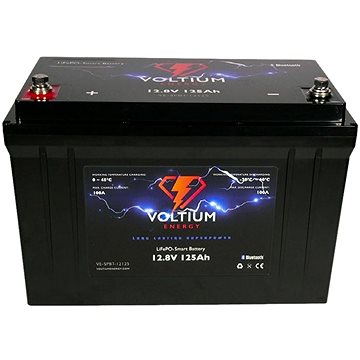 Voltium Energy LiFePO4 smart baterie VE-SPBT-12125, 12V, 125Ah 