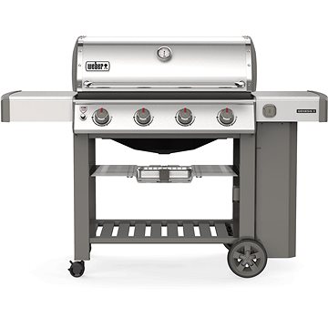 Weber Genesis II S-410 GBS plynový gril, Stainless steel