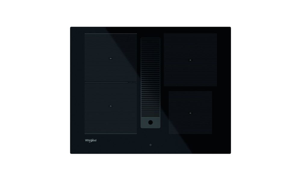 Whirlpool indukční varná deska s integrovaným odsavačem par WVH 1065B F KIT