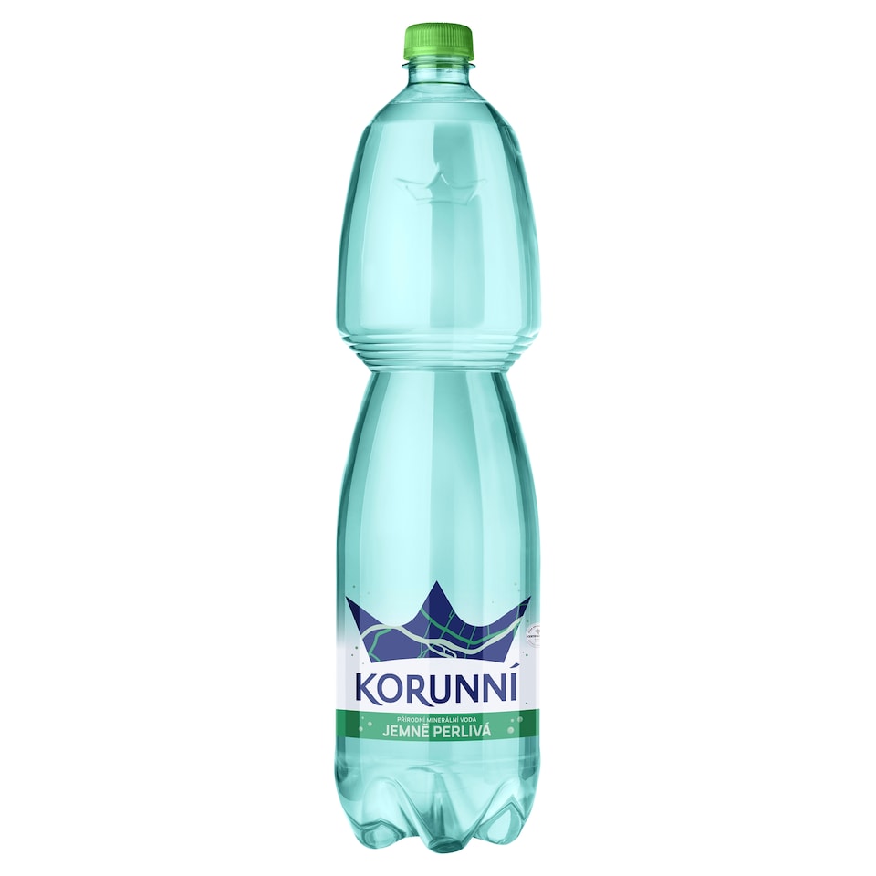 Korunní přírodní jemně perlivá