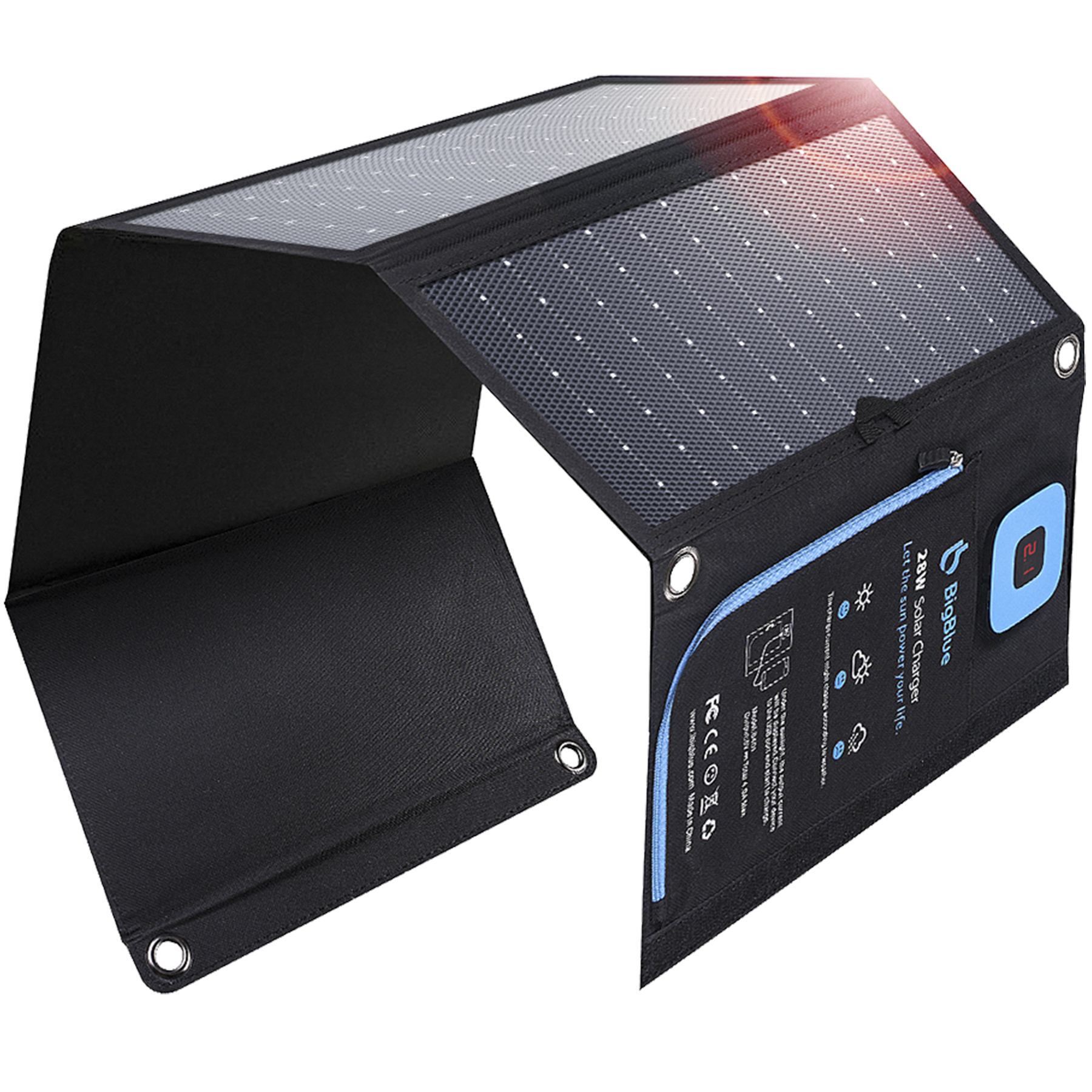 BigBlue SolarPowa 28 (with ammeter)