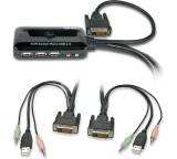 Lindy KVM Switch Compact DVI USB 2.0