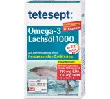 Tetesept Omega-3 Lachsöl 1000, Kapseln