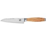 Gehring My II Santokumesser 13cm Damast mit Olivenholz-Griff