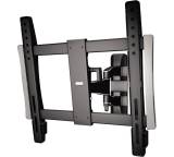 Hama TV-Wandhalterung Fullmotion, Premium, VESA 400x400, 165cm (65"), Schwarz