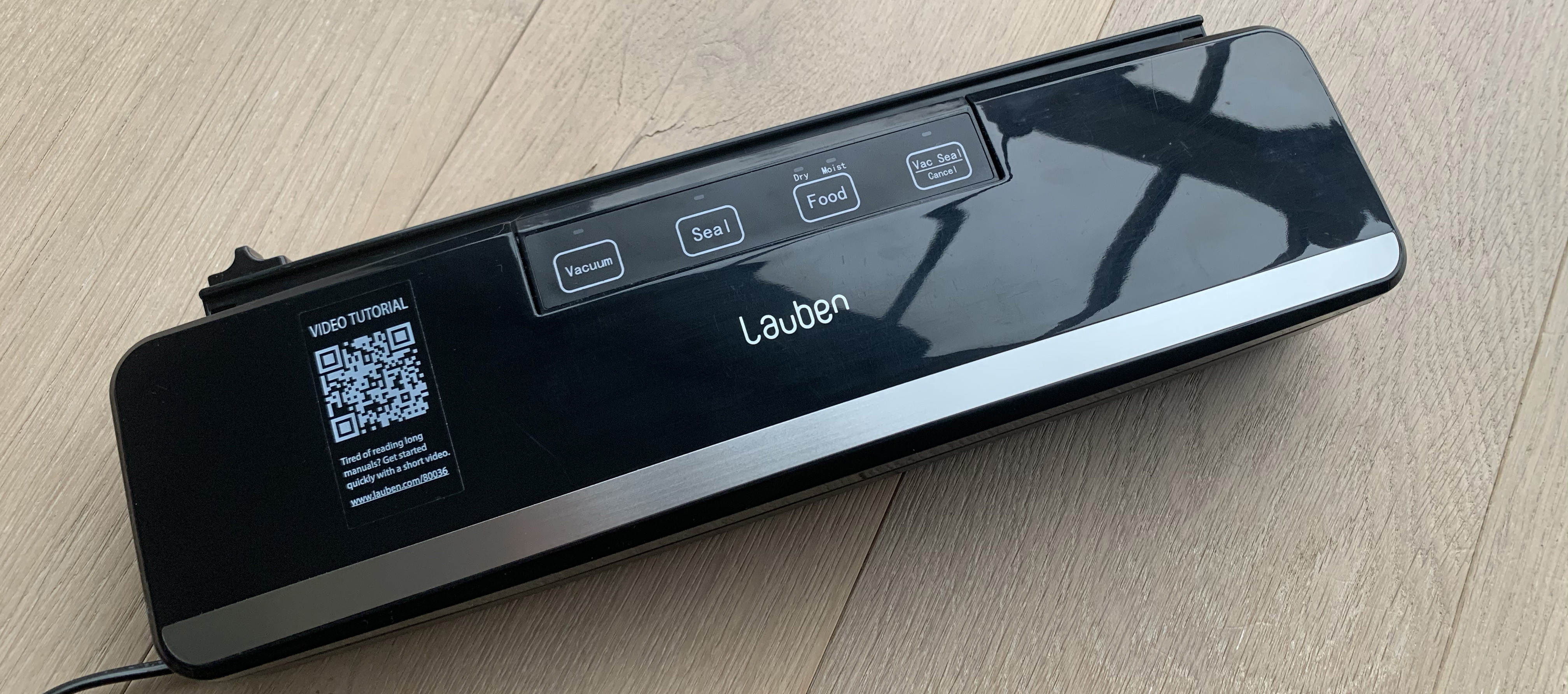 Recenze Lauben Vacuum Sealer - čerstvost nadevše
